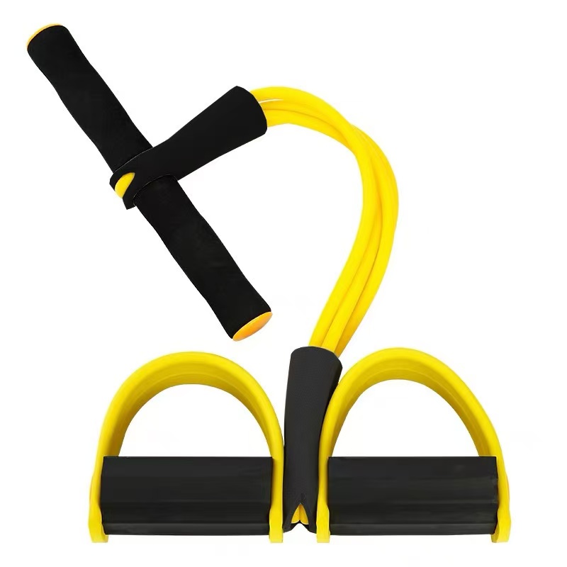 Resistance Band with Foot Pedal