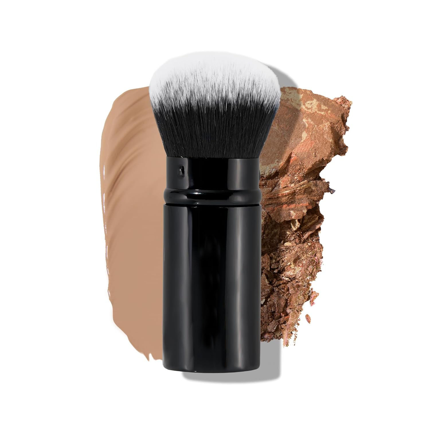 Retractable Airbrush Kabuki Brush